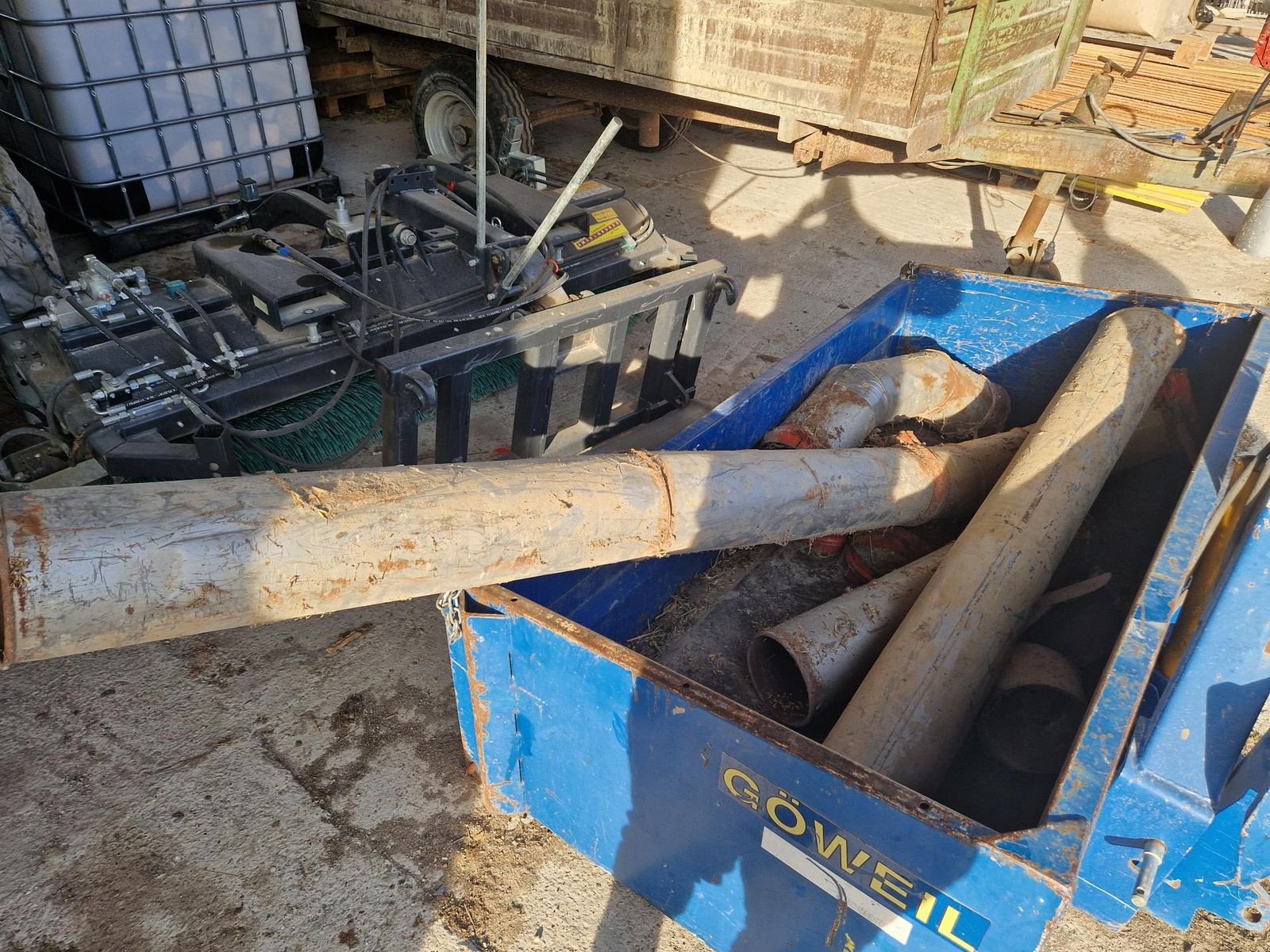 Gebläse typu Sonstige Getreibegebläse mit 200mm Rohr, Gebrauchtmaschine v Grünbach (Obrázek 2)