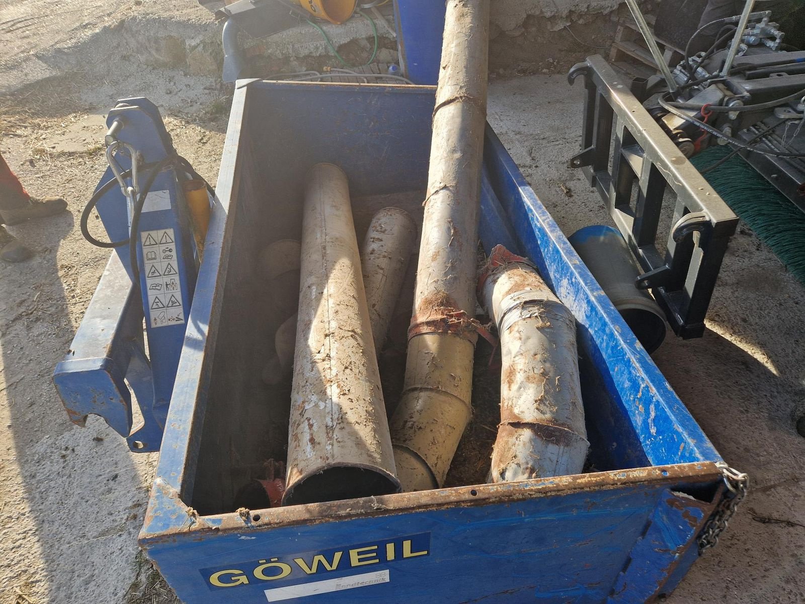 Gebläse typu Sonstige Getreibegebläse mit 200mm Rohr, Gebrauchtmaschine v Grünbach (Obrázek 3)