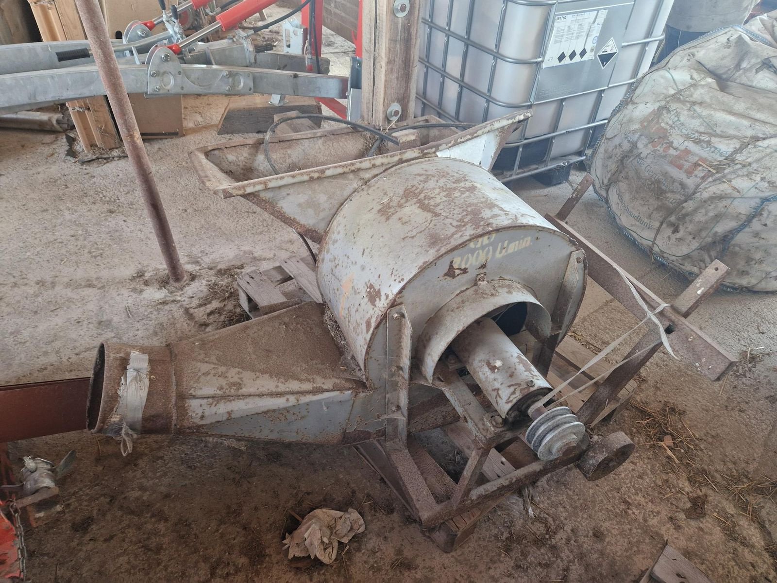 Gebläse typu Sonstige Getreibegebläse mit 200mm Rohr, Gebrauchtmaschine v Grünbach (Obrázek 1)