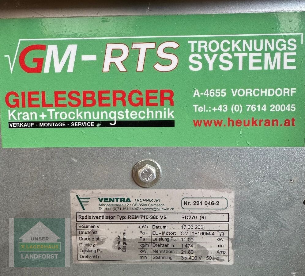 Gebläse a típus Sonstige Venta GM, Gebrauchtmaschine ekkor: Kobenz bei Knittelfeld (Kép 6)