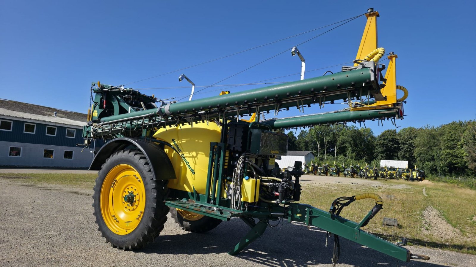 Gebläsespritze a típus Danfoil Concorde 24m-injection ConCorde Kombi injektion 4 pumper, Gebrauchtmaschine ekkor: Svenstrup J (Kép 2)