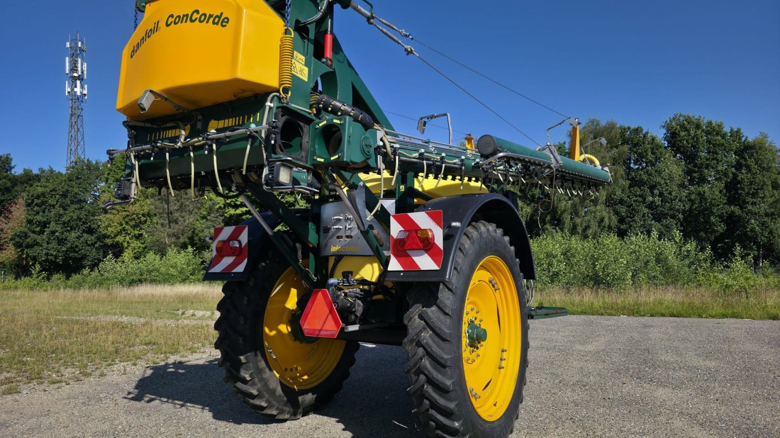 Gebläsespritze a típus Danfoil Concorde 24m-injection ConCorde Kombi injektion 4 pumper, Gebrauchtmaschine ekkor: Svenstrup J (Kép 3)