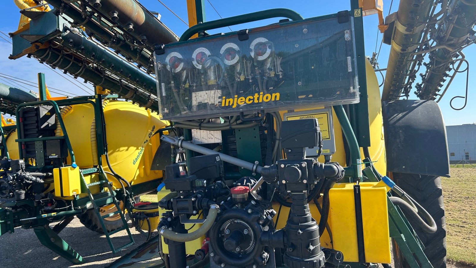 Gebläsespritze a típus Danfoil Concorde 24m-injection ConCorde Kombi injektion 4 pumper, Gebrauchtmaschine ekkor: Svenstrup J (Kép 5)