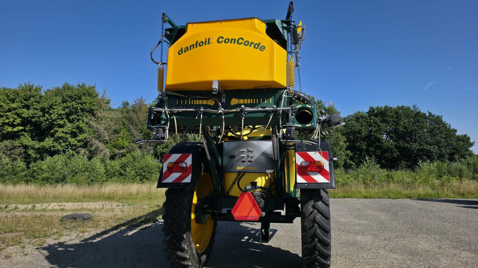 Gebläsespritze a típus Danfoil Concorde 24m-injection ConCorde Kombi injektion 4 pumper, Gebrauchtmaschine ekkor: Svenstrup J (Kép 4)