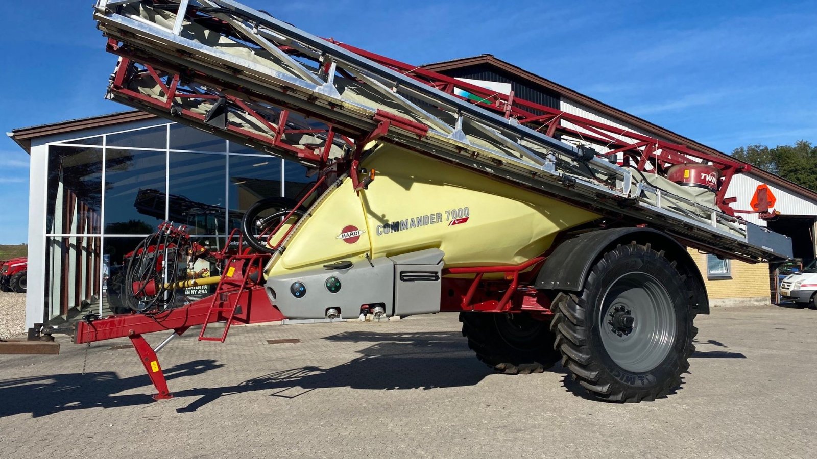 Gebläsespritze Türe ait Hardi 36m Commander 7000i Twin Force  TwinForce, Gebrauchtmaschine içinde Ringe (resim 1)