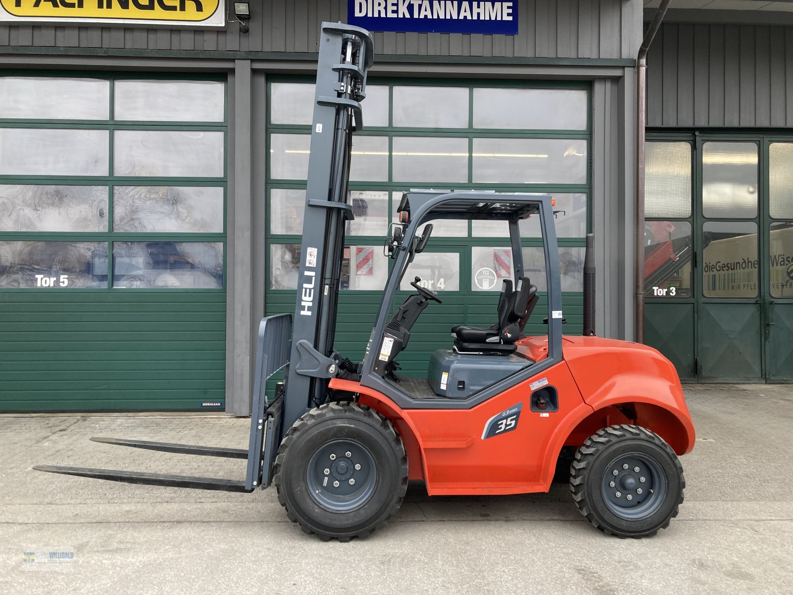 Geländestapler des Typs Heli CPCD 35, Neumaschine in Wackersberg (Bild 1)