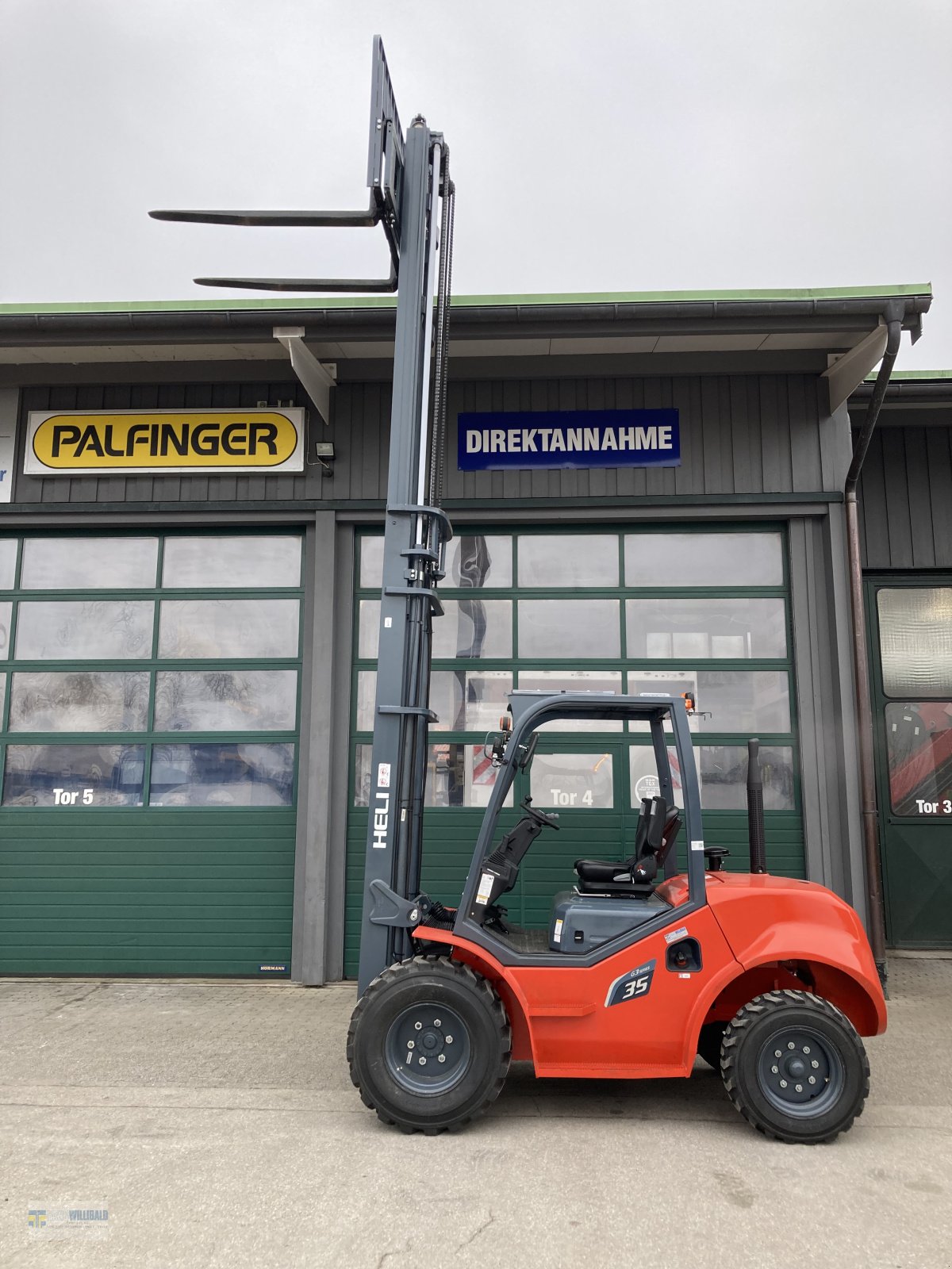 Geländestapler des Typs Heli CPCD 35, Neumaschine in Wackersberg (Bild 3)
