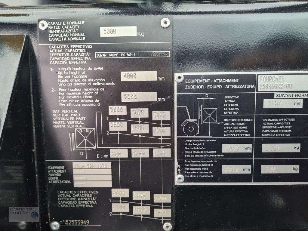 Geländestapler del tipo Manitou M50.4 ST5, Gebrauchtmaschine en Friedrichsdorf (Imagen 10)