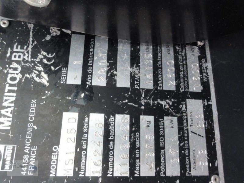 Geländestapler des Typs Manitou MSI 25 2W330, Gebrauchtmaschine in Friedrichsdorf (Bild 11)