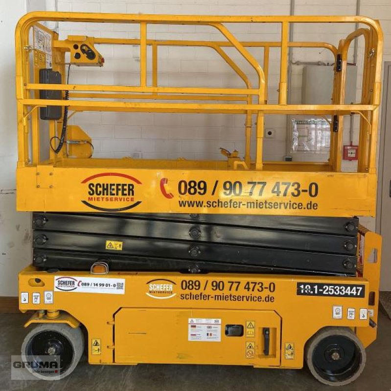 Gelenkteleskopbühne Türe ait JCB Scherenarbeitsbühne 10.1, Gebrauchtmaschine içinde Friedberg-Derching (resim 3)