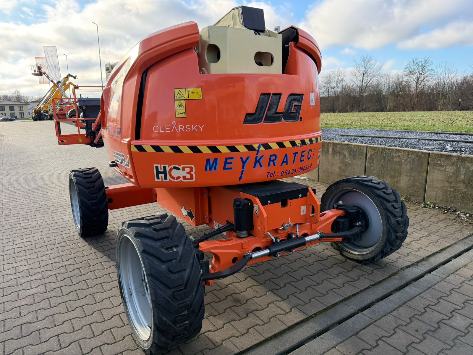 Gelenkteleskopbühne typu JLG 520AJ HC3, Gebrauchtmaschine w Bad Rothenfelde (Zdjęcie 5)