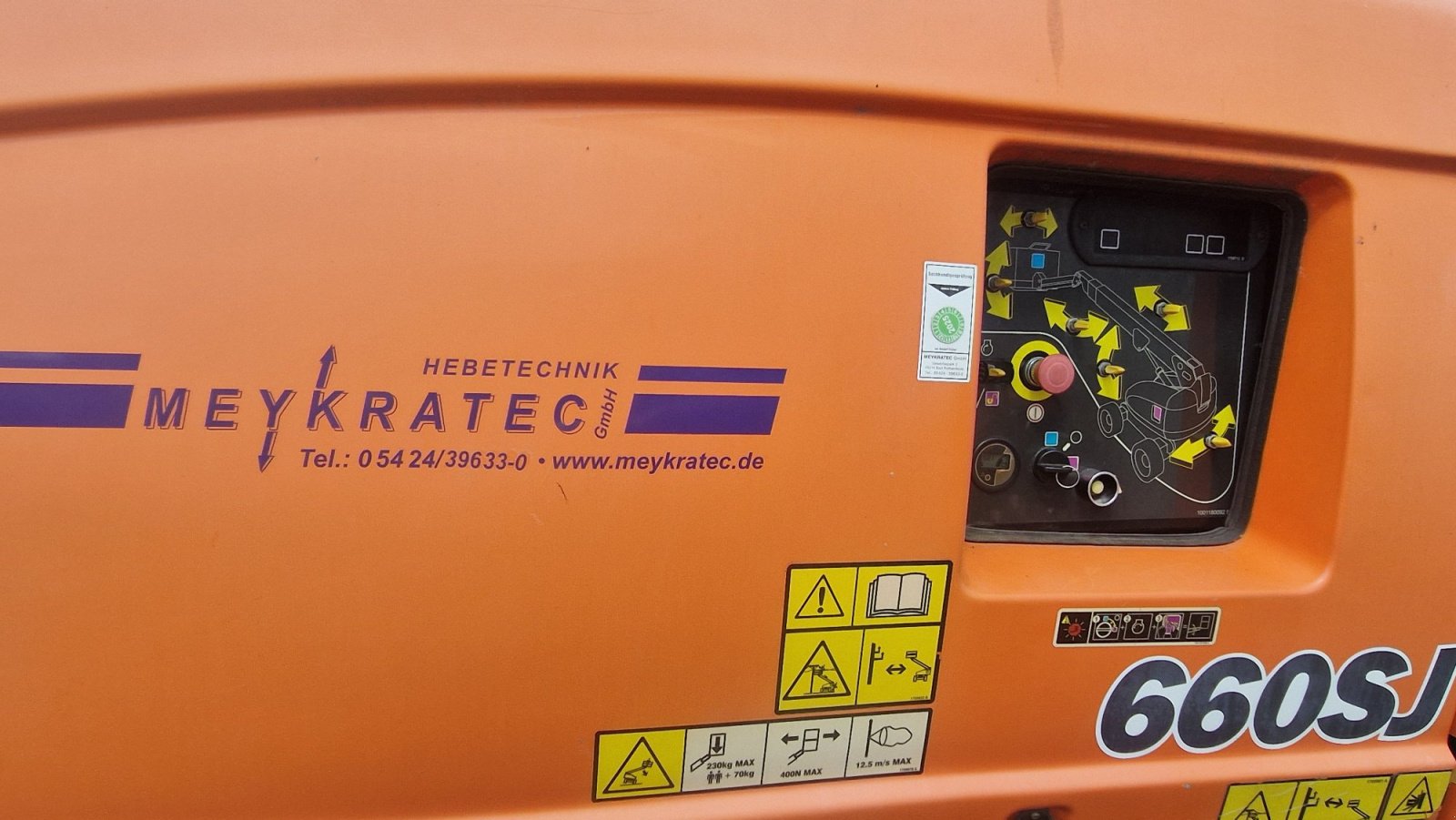 Gelenkteleskopbühne του τύπου JLG EC600SJP, Gebrauchtmaschine σε Bad Rothenfelde (Φωτογραφία 4)