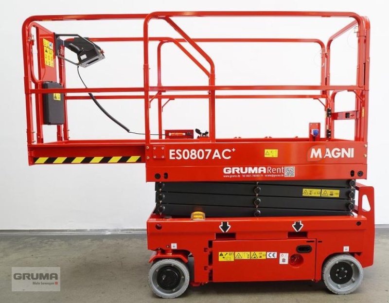 Gelenkteleskopbühne tipa Magni Scherenarbeitsbühne ES0807AC, Gebrauchtmaschine u Friedberg-Derching (Slika 4)
