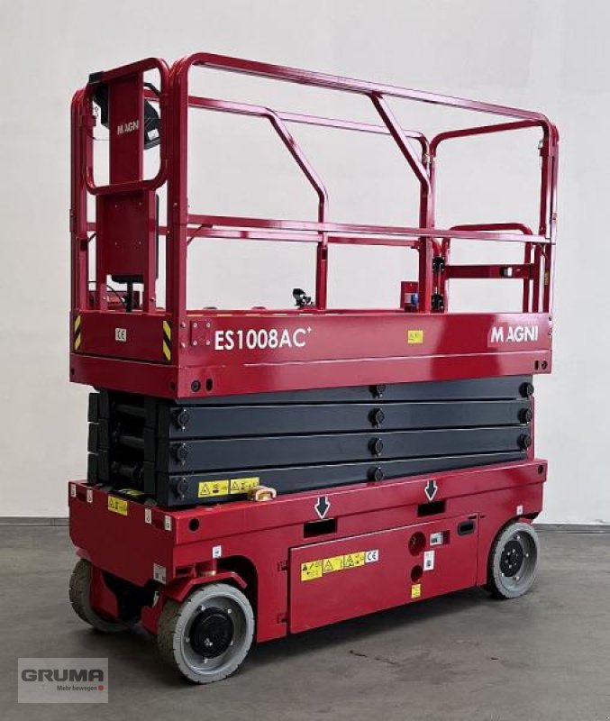 Gelenkteleskopbühne типа Magni Scherenarbeitsbühne ES1008AC+, Gebrauchtmaschine в Friedberg-Derching (Фотография 1)