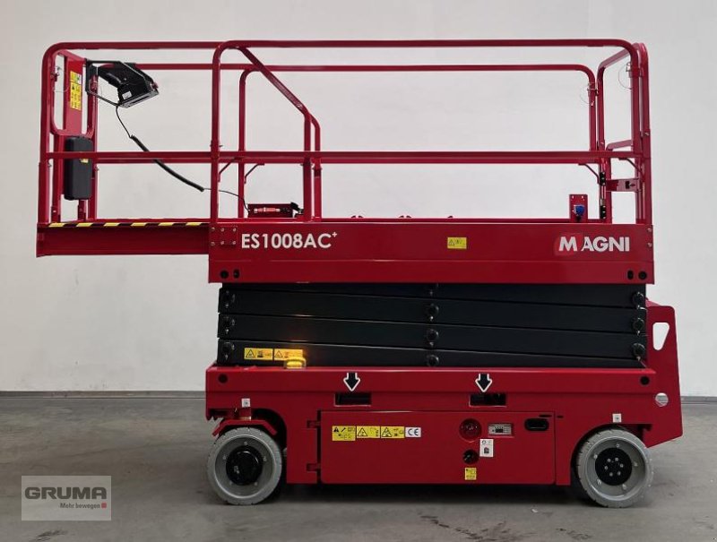 Gelenkteleskopbühne типа Magni Scherenarbeitsbühne ES1008AC+, Gebrauchtmaschine в Friedberg-Derching (Фотография 4)