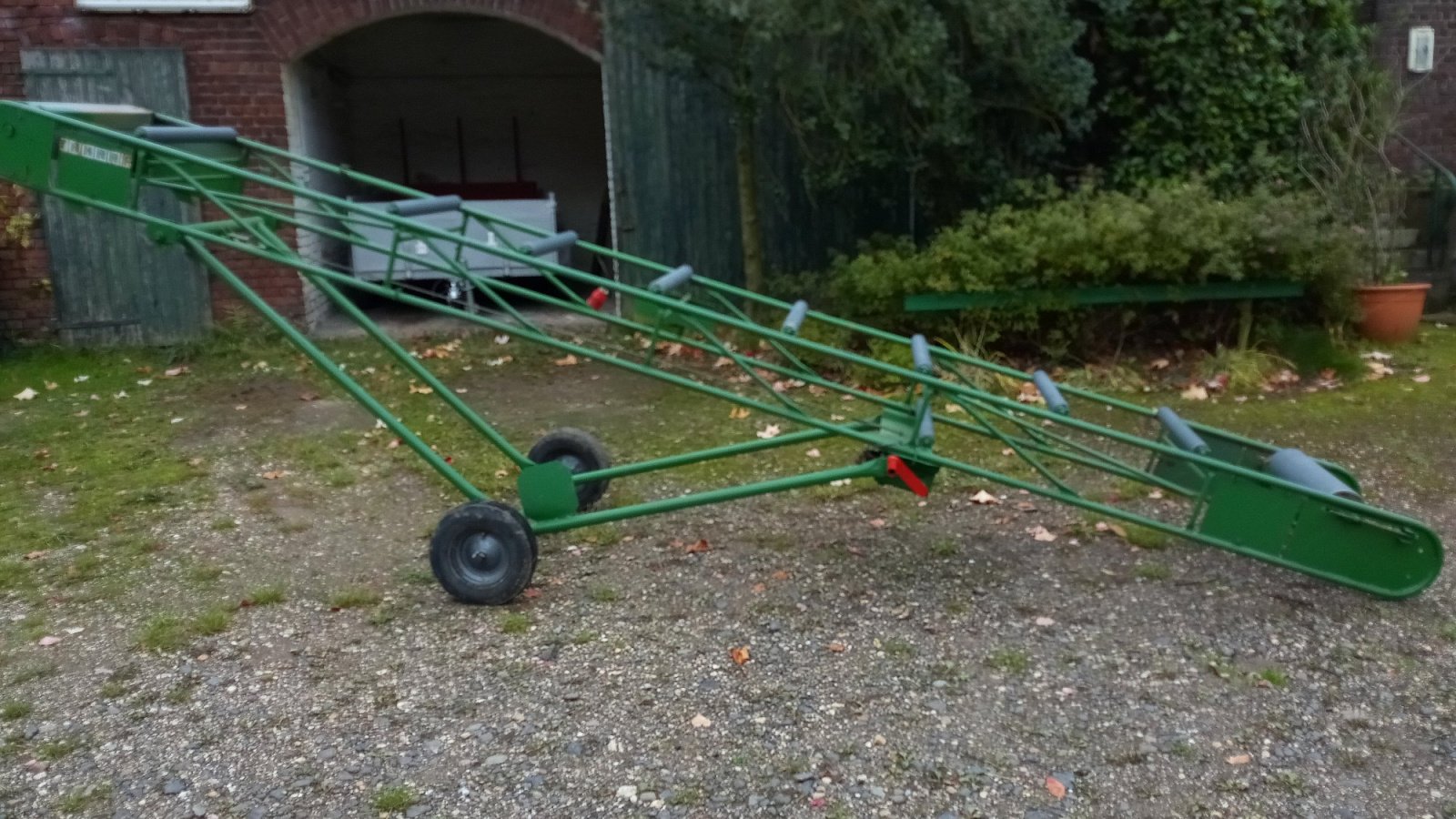 Gemüse-Förderband del tipo Takraf Förderband Gurtförderband Transportband Hackschnitzel Pellets Kaminholz Gemüse Briketts, Gebrauchtmaschine en Kaarst (Imagen 2)