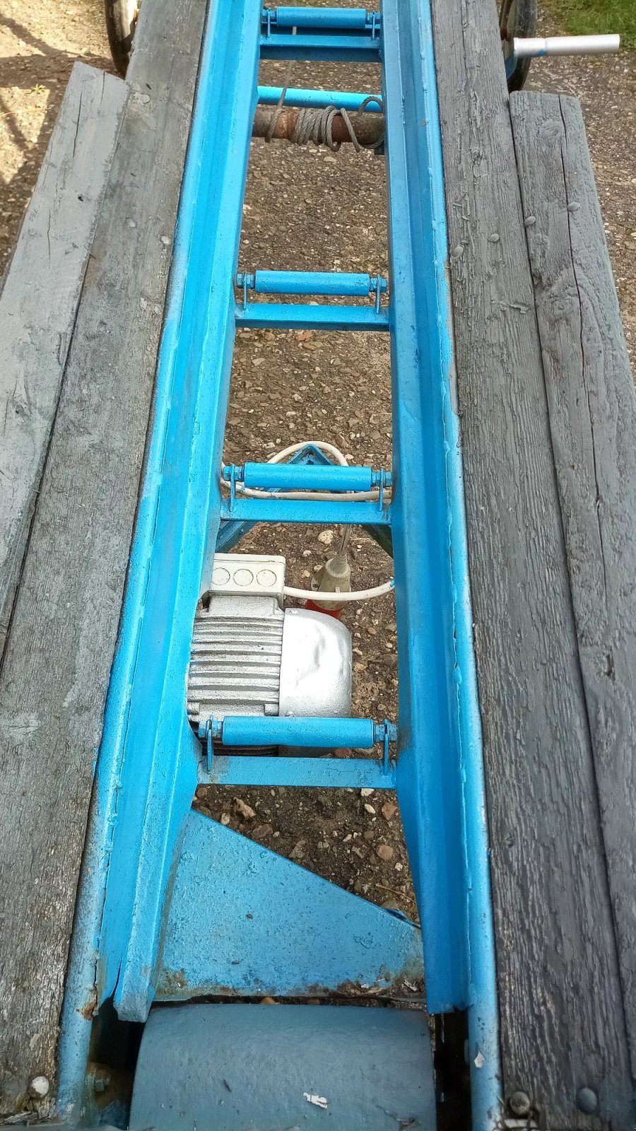 Gemüse-Förderband Türe ait Westbrock / Deutschland Förderband Gurtförderband Hackschnitzel Kaminholz Pellets, Gebrauchtmaschine içinde Kaarst (resim 2)