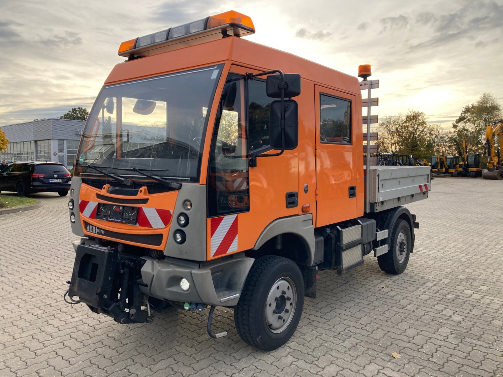 Geräteträger tip Aebi Schmidt MT 740 Doka, Gebrauchtmaschine in Wiedemar (Poză 1)