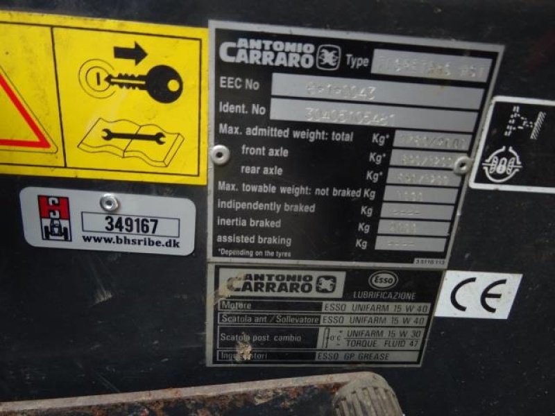 Geräteträger типа Antonio Carraro ANTONIO Tigretrac, Gebrauchtmaschine в Ribe (Фотография 7)