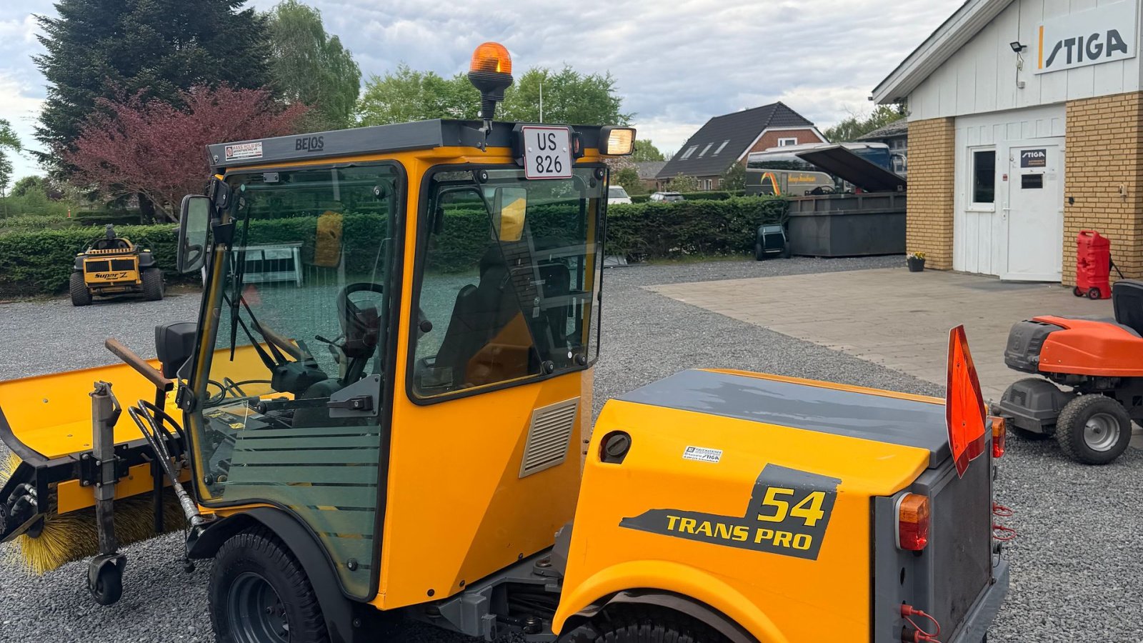 Geräteträger Türe ait Belos Trans pro 54, Gebrauchtmaschine içinde Brørup (resim 3)
