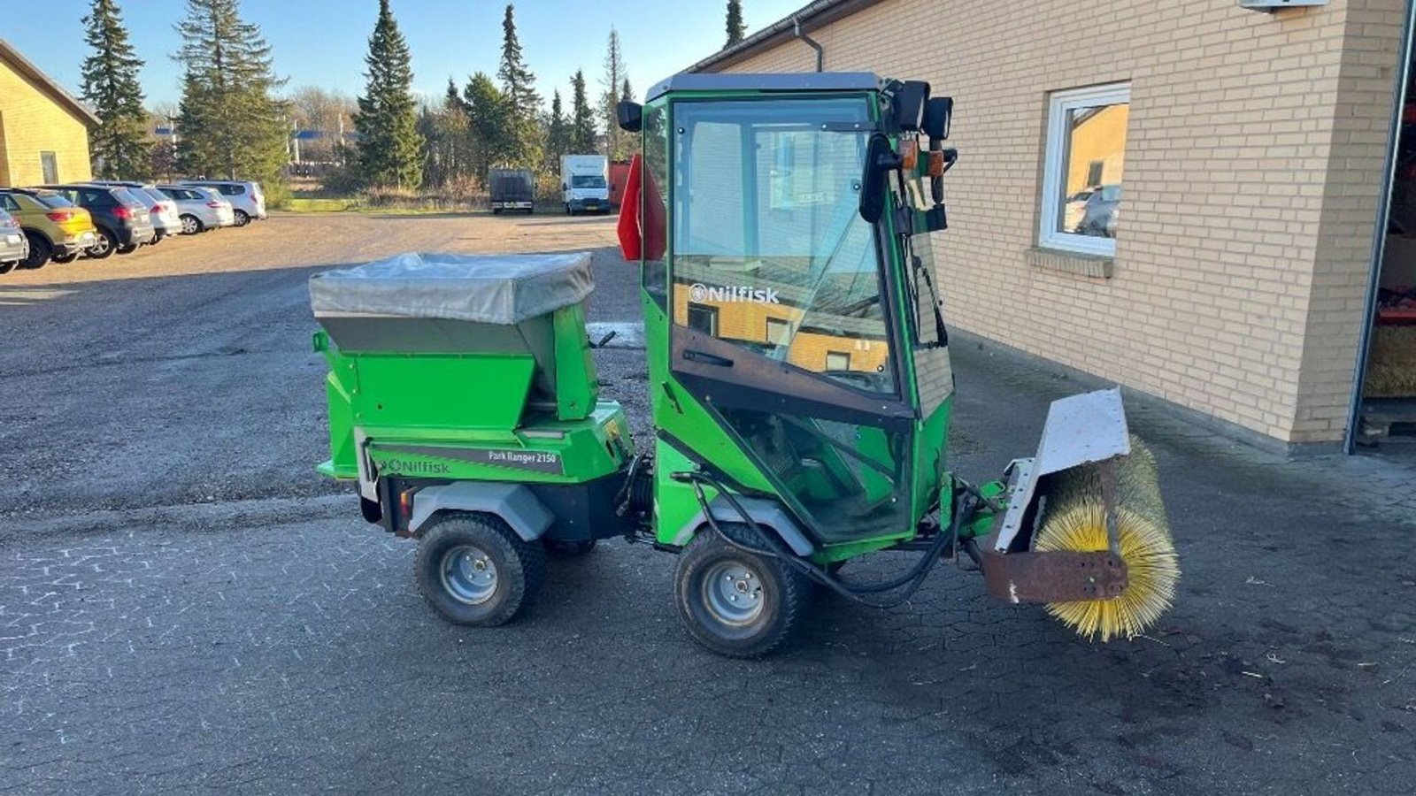 Geräteträger Türe ait Egholm 2150 Redskabsbærer, Gebrauchtmaschine içinde Rødovre (resim 3)