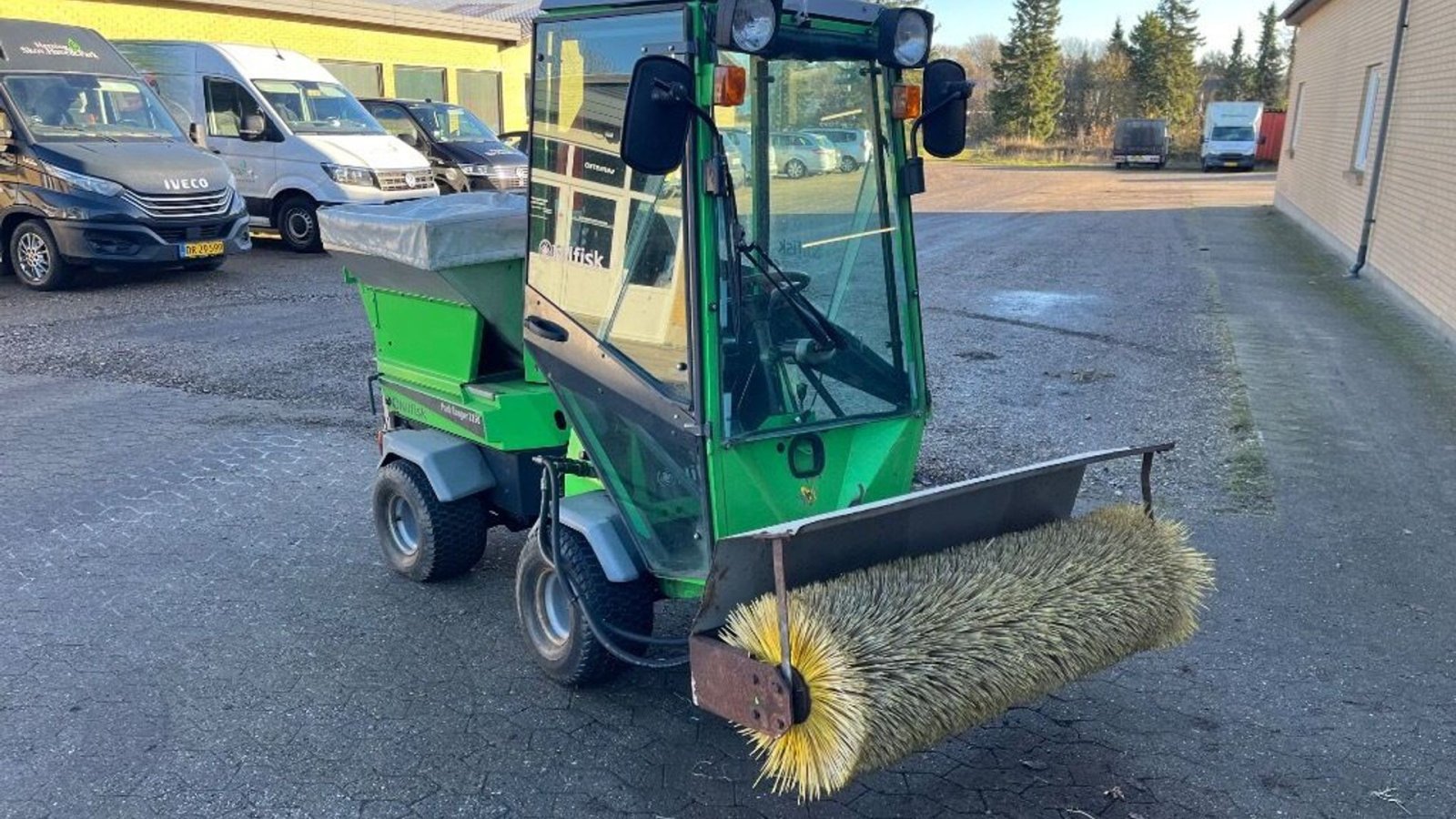 Geräteträger Türe ait Egholm 2150 Redskabsbærer, Gebrauchtmaschine içinde Rødovre (resim 2)