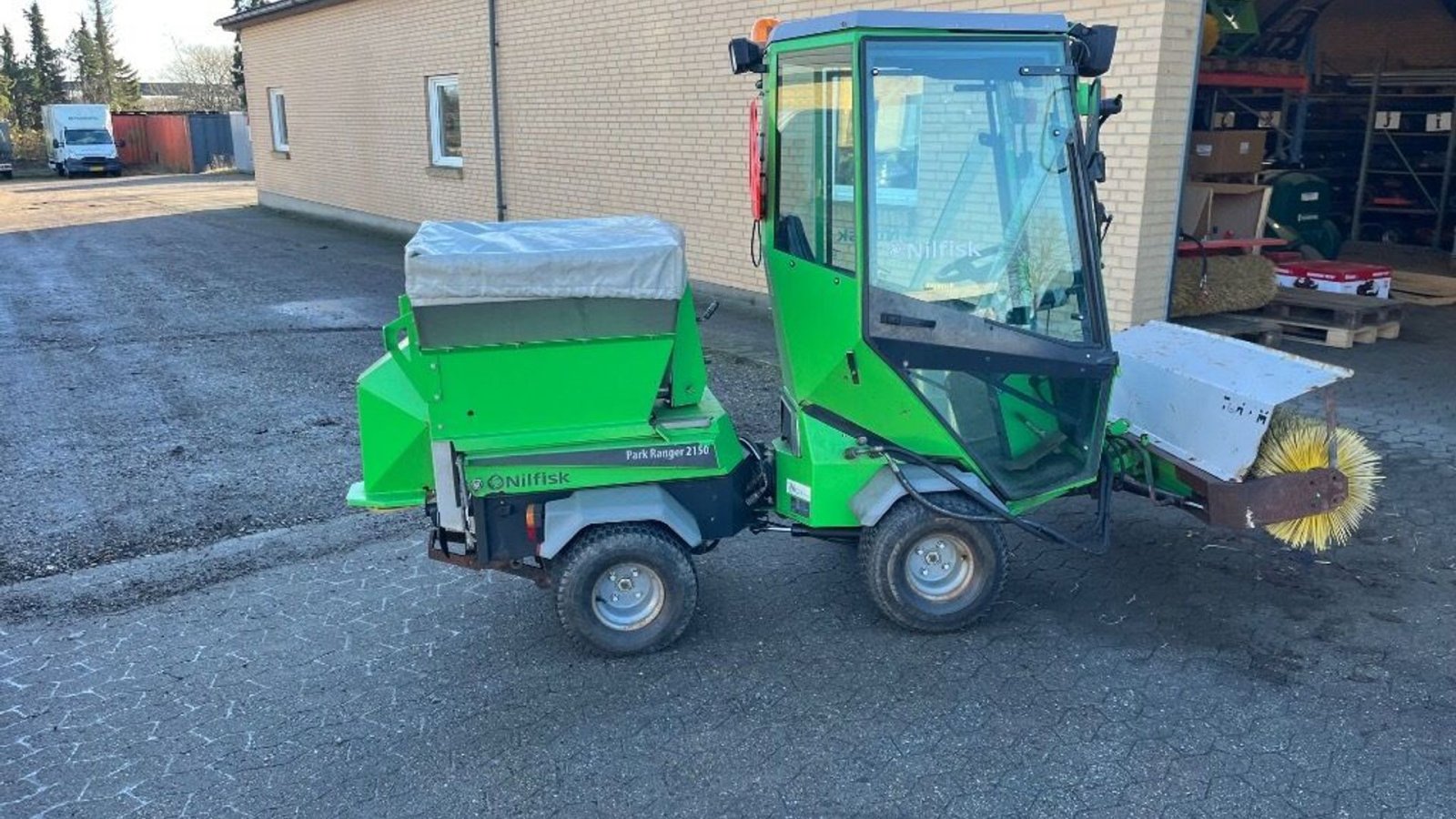 Geräteträger Türe ait Egholm 2150 Redskabsbærer, Gebrauchtmaschine içinde Rødovre (resim 4)