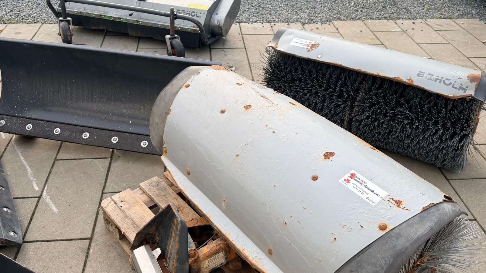 Geräteträger Türe ait Egholm 2250 Redskab, Gebrauchtmaschine içinde Brørup (resim 9)