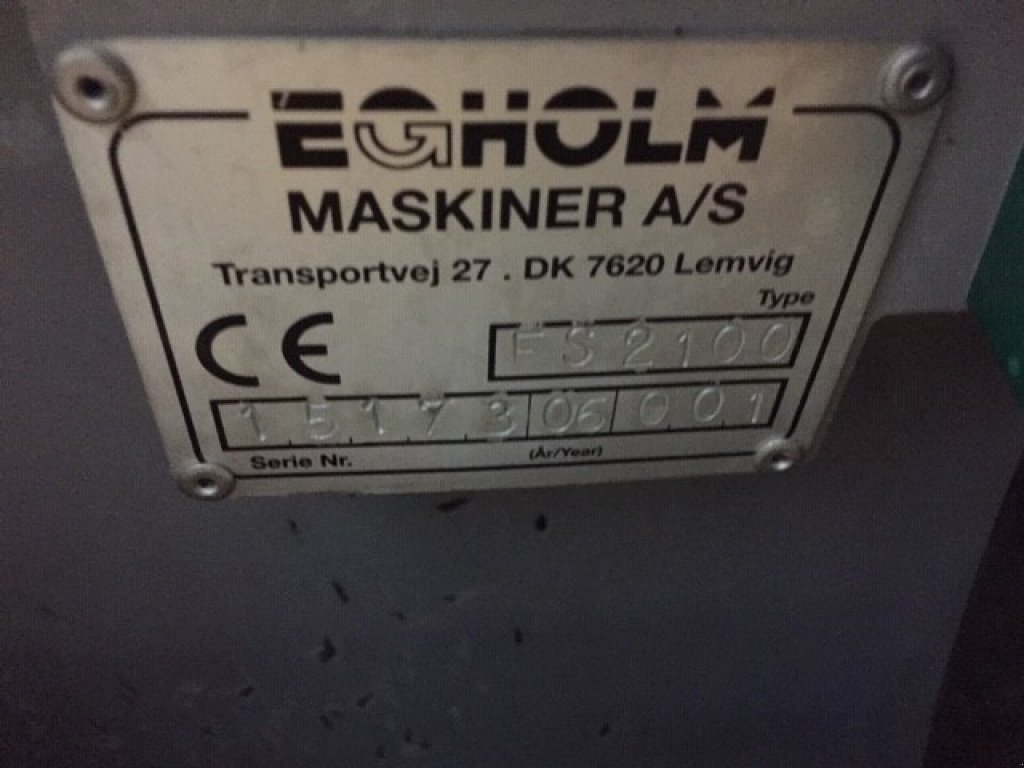 Geräteträger Türe ait Egholm Feje/sug-anlæg, Gebrauchtmaschine içinde Vejle (resim 3)