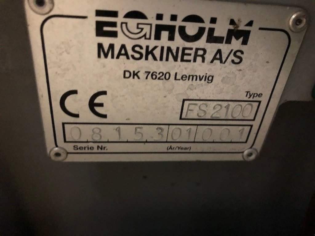 Geräteträger του τύπου Egholm Feje- Sugeanlæg Inkl Ekstern slange og 3 forkoste, Gebrauchtmaschine σε Vejle (Φωτογραφία 6)