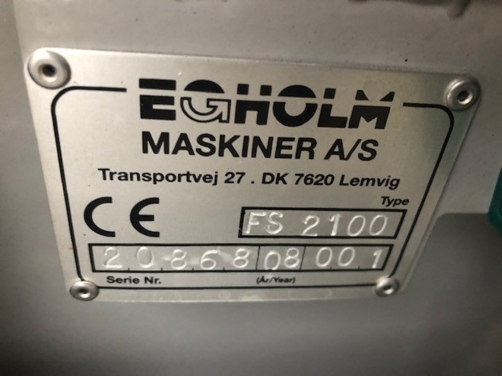 Geräteträger Türe ait Egholm FEJE/SUGEANLÆG Inkl. eksternsugeslange, Gebrauchtmaschine içinde Vejle (resim 5)