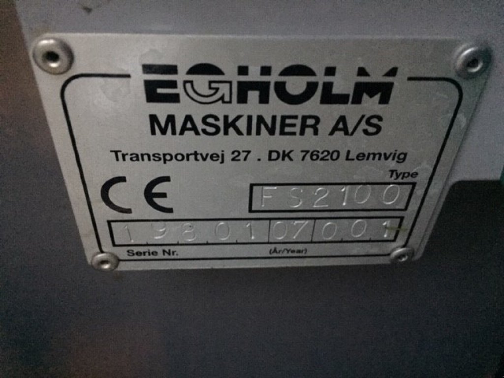 Geräteträger Türe ait Egholm Feje- Sugeanlæg, Gebrauchtmaschine içinde Vejle (resim 4)