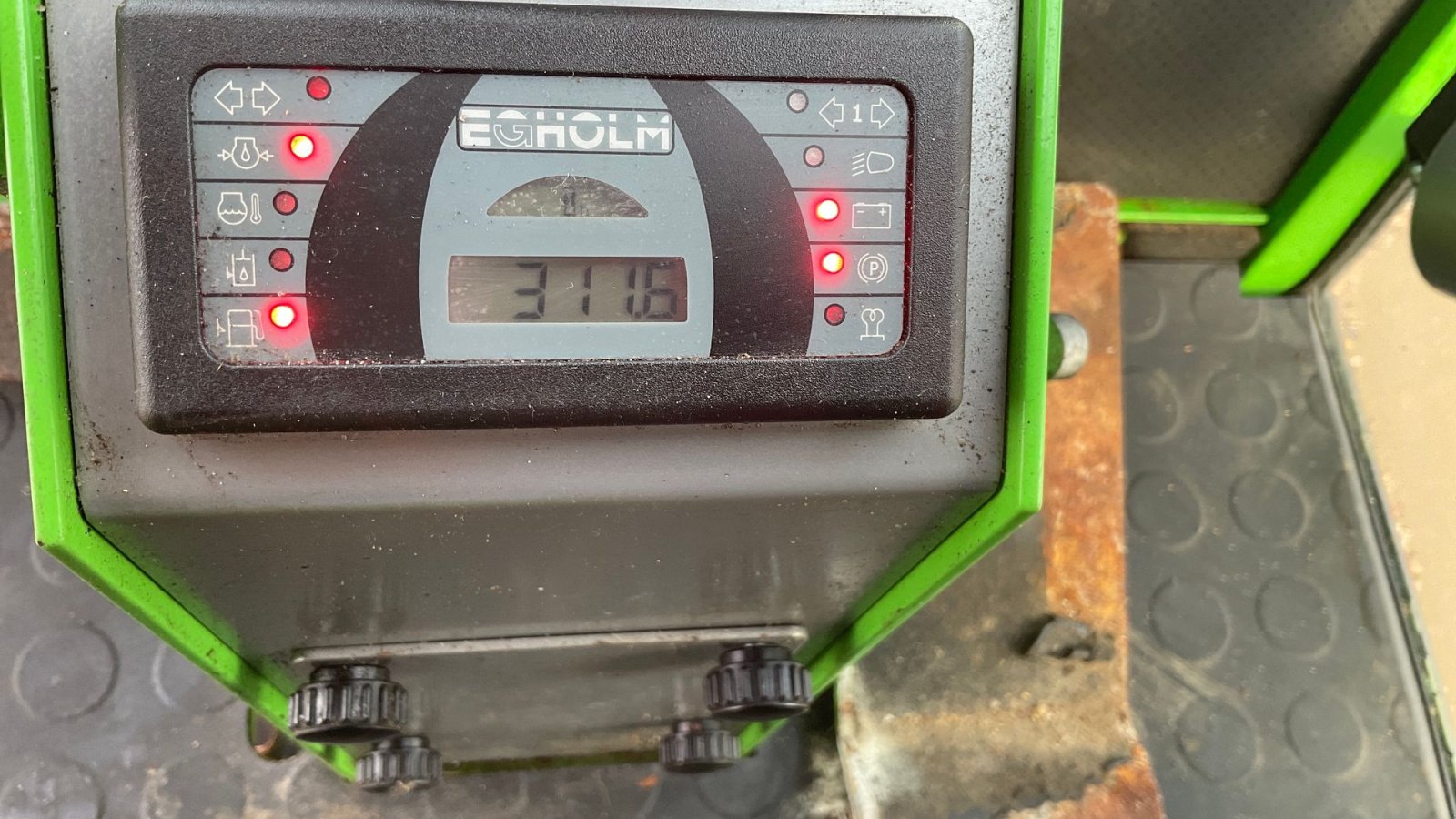 Geräteträger Türe ait Egholm Park Ranger 2150, Gebrauchtmaschine içinde Tilst (resim 6)