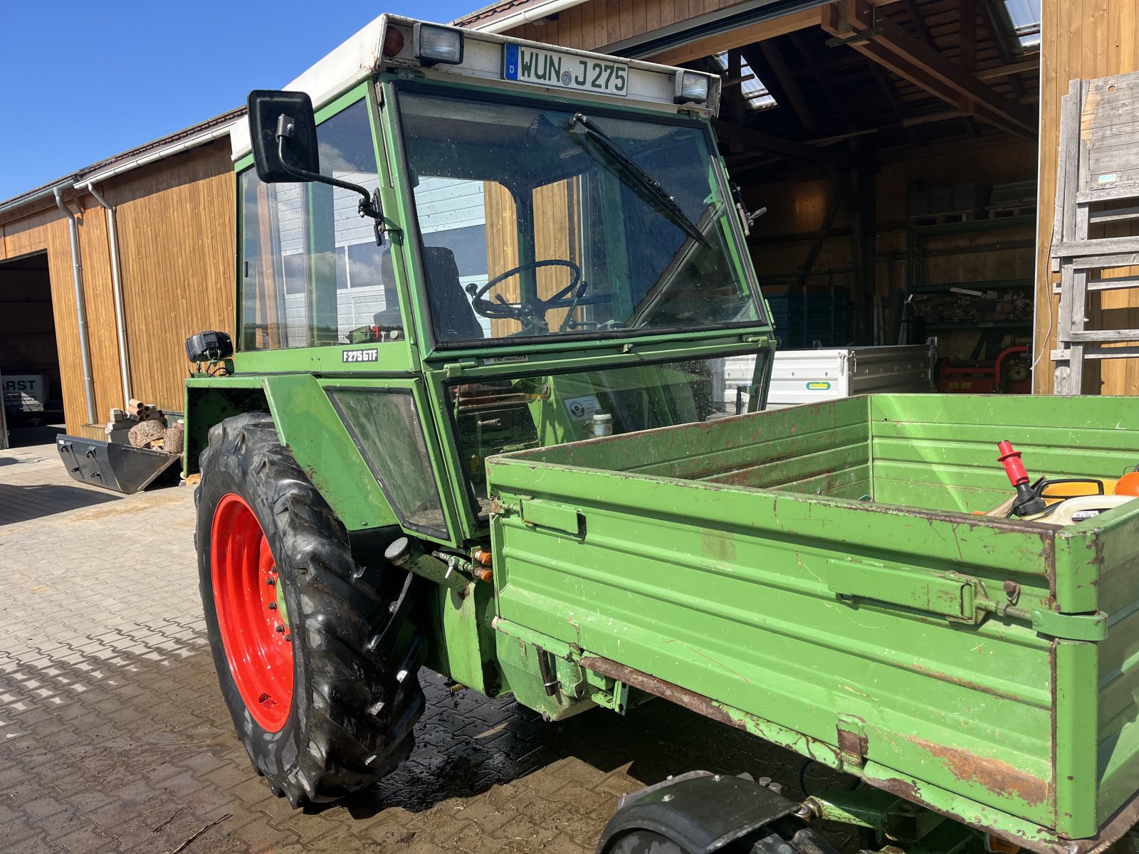 Geräteträger typu Fendt 275 GTF, Gebrauchtmaschine v 95659 Arzberg (Obrázek 1)