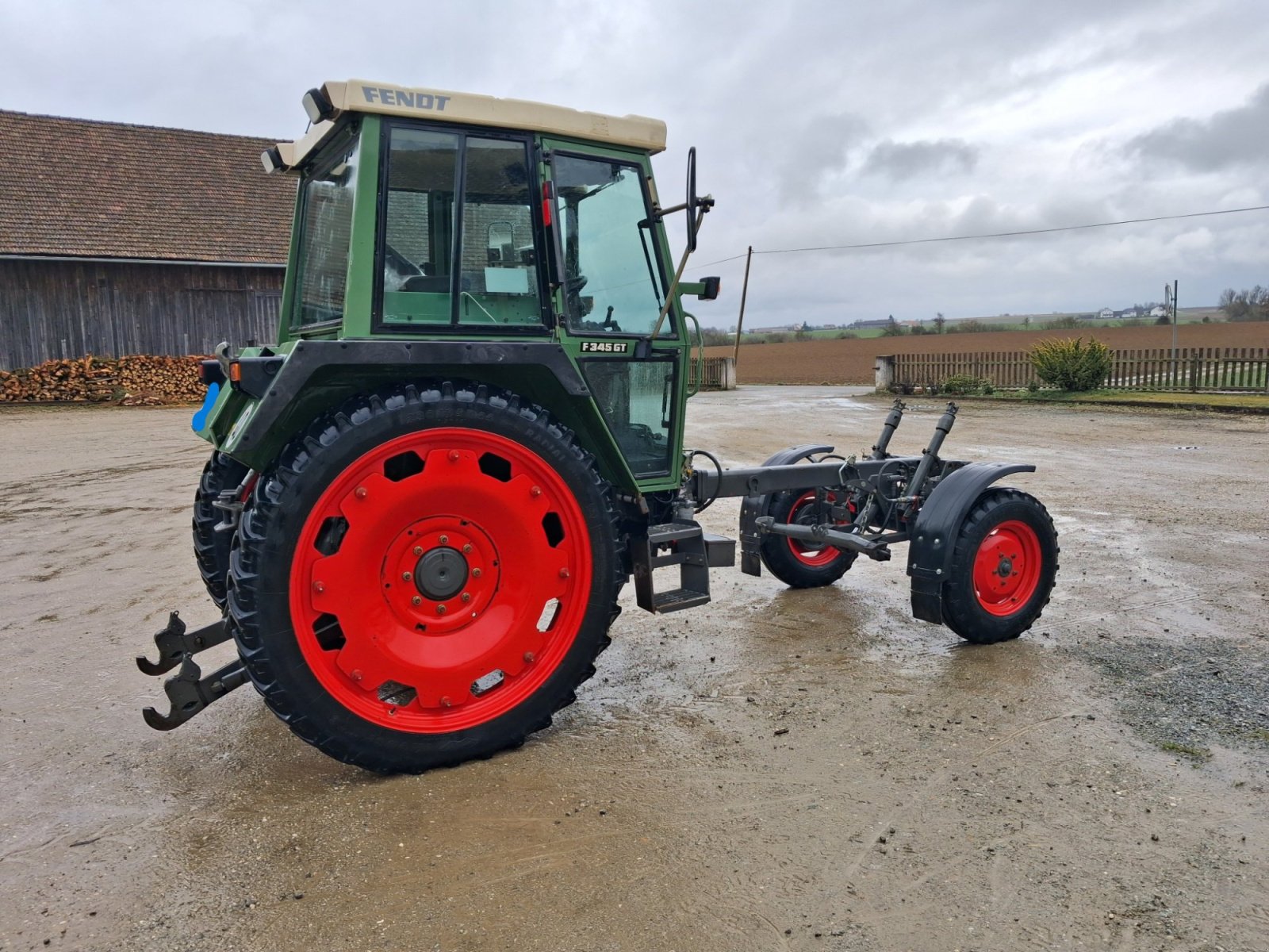 Geräteträger Türe ait Fendt 345 GT, Gebrauchtmaschine içinde Geiselhöring (resim 1)