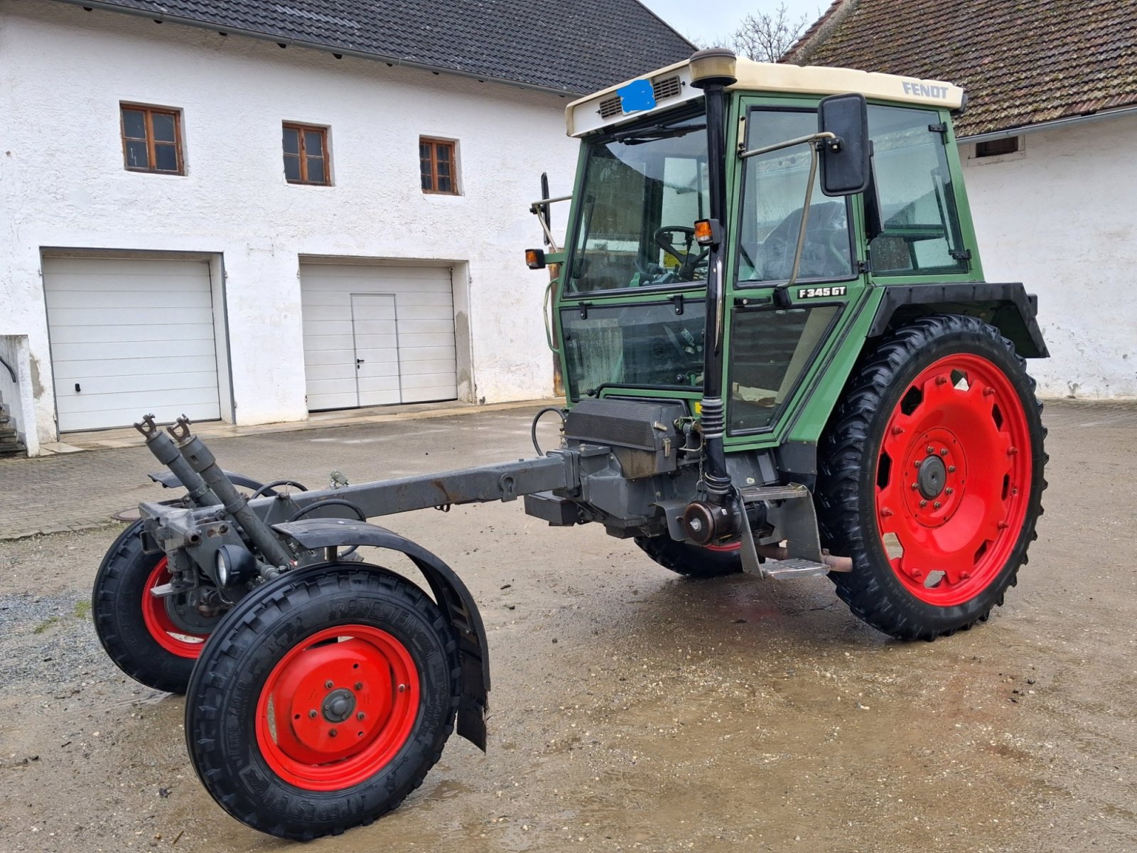 Geräteträger Türe ait Fendt 345 GT, Gebrauchtmaschine içinde Geiselhöring (resim 2)