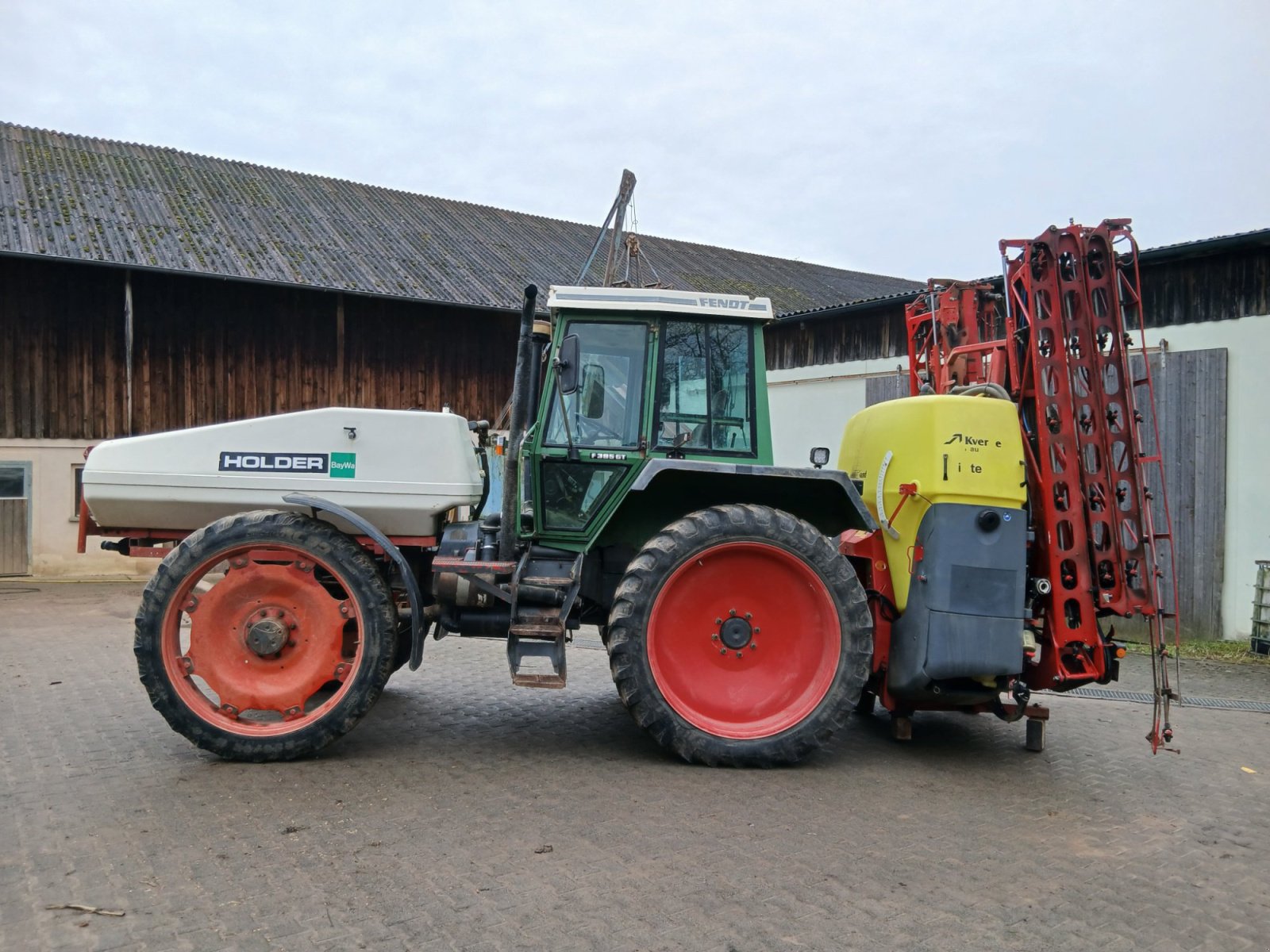 Geräteträger a típus Fendt 395 GTH, Gebrauchtmaschine ekkor: Poppenhausen (Kép 1)