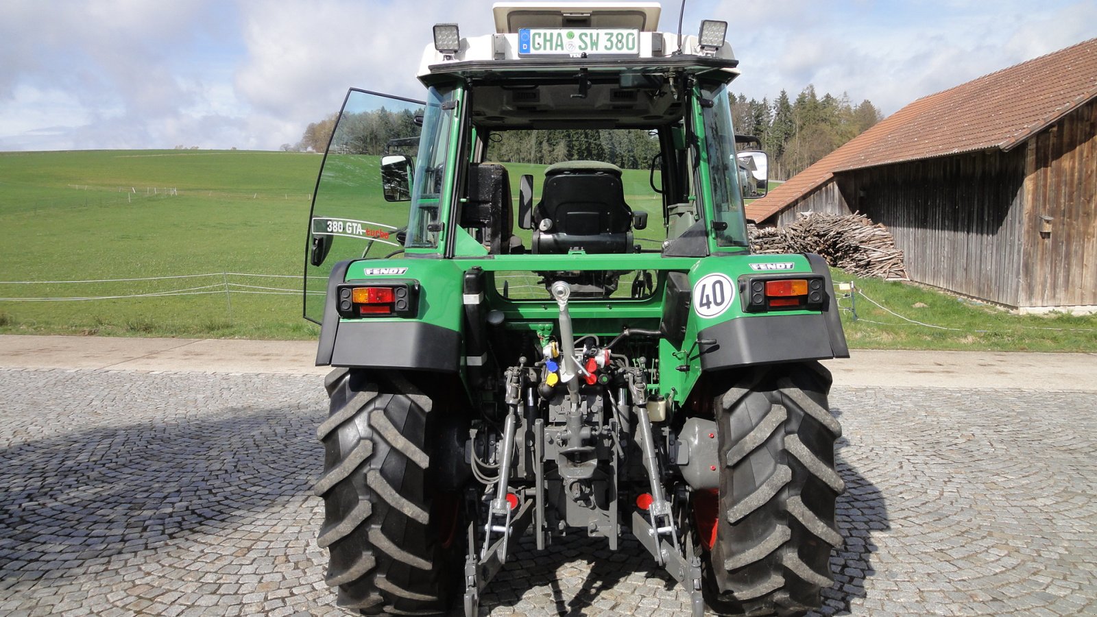 Geräteträger des Typs Fendt F 380 GTA Turbo, Gebrauchtmaschine in Michelsneukirchen (Bild 11)