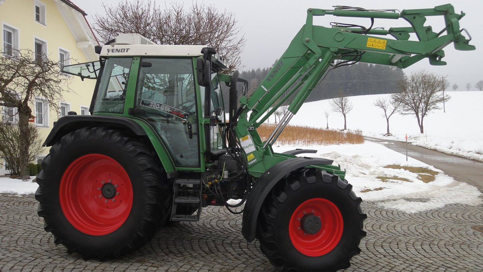 Geräteträger des Typs Fendt GTA 380 Turbo, Gebrauchtmaschine in Michelsneukirchen (Bild 4)
