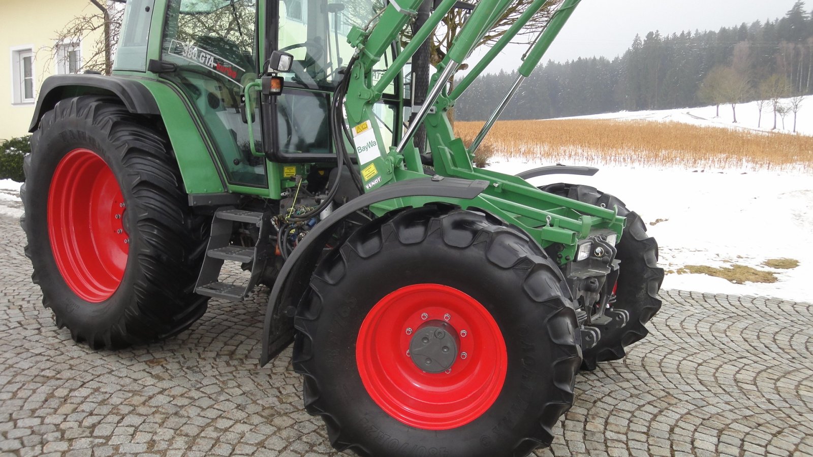 Geräteträger des Typs Fendt GTA 380 Turbo, Gebrauchtmaschine in Michelsneukirchen (Bild 5)