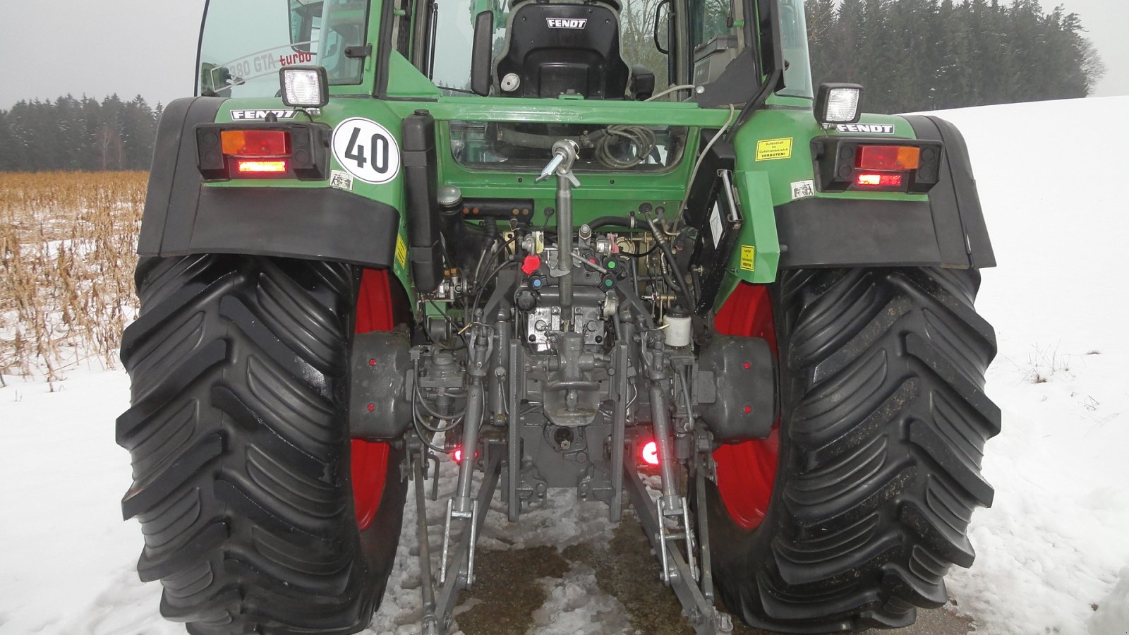 Geräteträger des Typs Fendt GTA 380 Turbo, Gebrauchtmaschine in Michelsneukirchen (Bild 8)