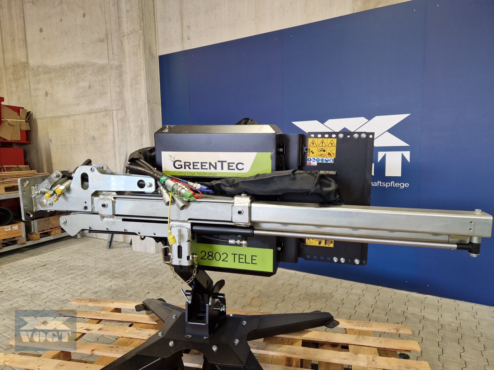 Geräteträger del tipo Greentec HXF 2802 TELE Geräteträger /Multiträger für Frontlader /Radlader, Neumaschine en Schmallenberg (Imagen 2)