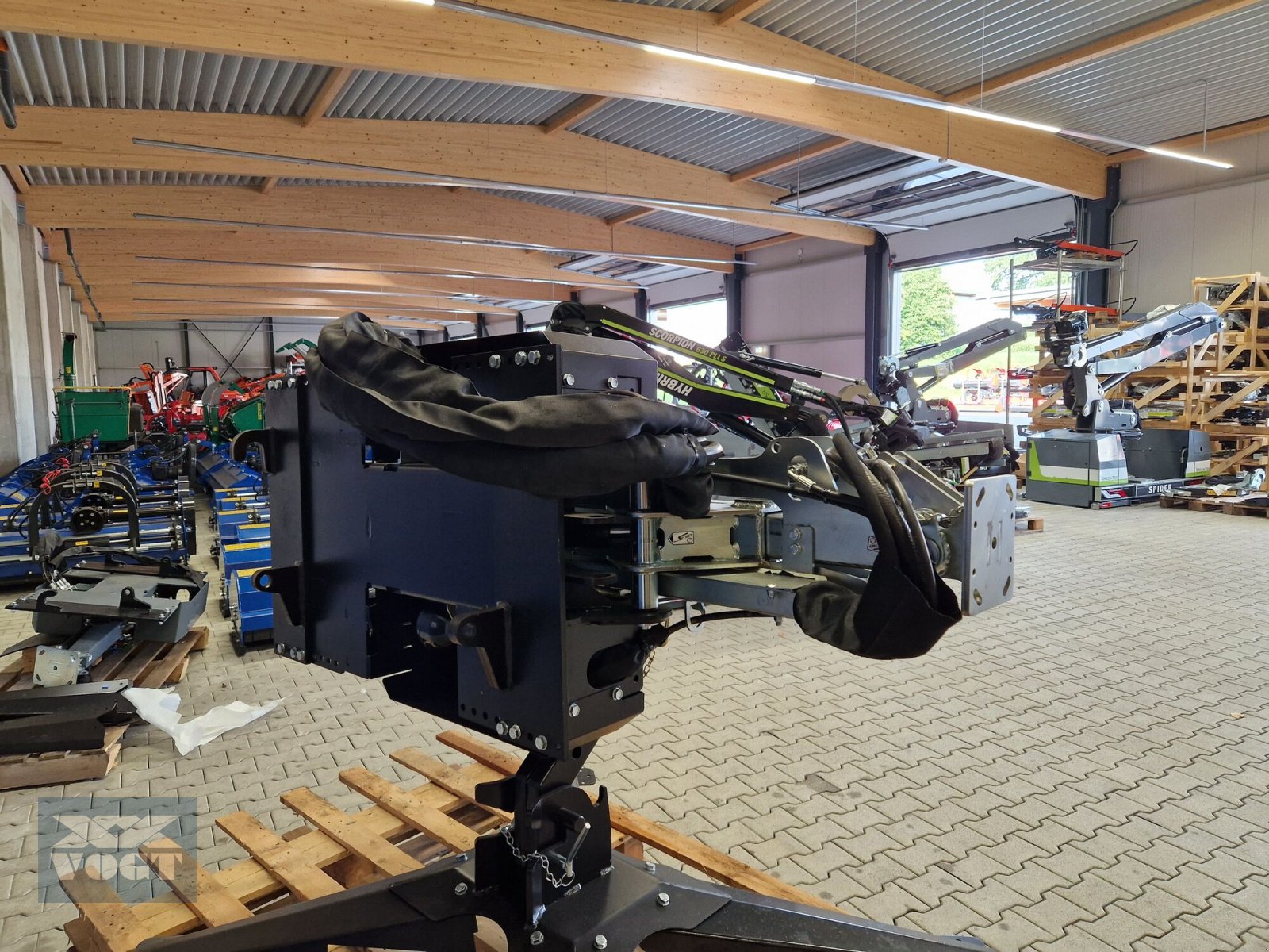 Geräteträger del tipo Greentec HXF 2802 TELE Geräteträger /Multiträger für Frontlader /Radlader, Neumaschine en Schmallenberg (Imagen 5)