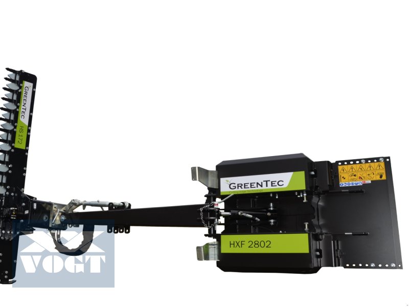 Geräteträger des Typs Greentec HXF2802 & HS172 Geräteträger und Ast-Heckenschere für Frontlader, Neumaschine in Schmallenberg (Bild 1)