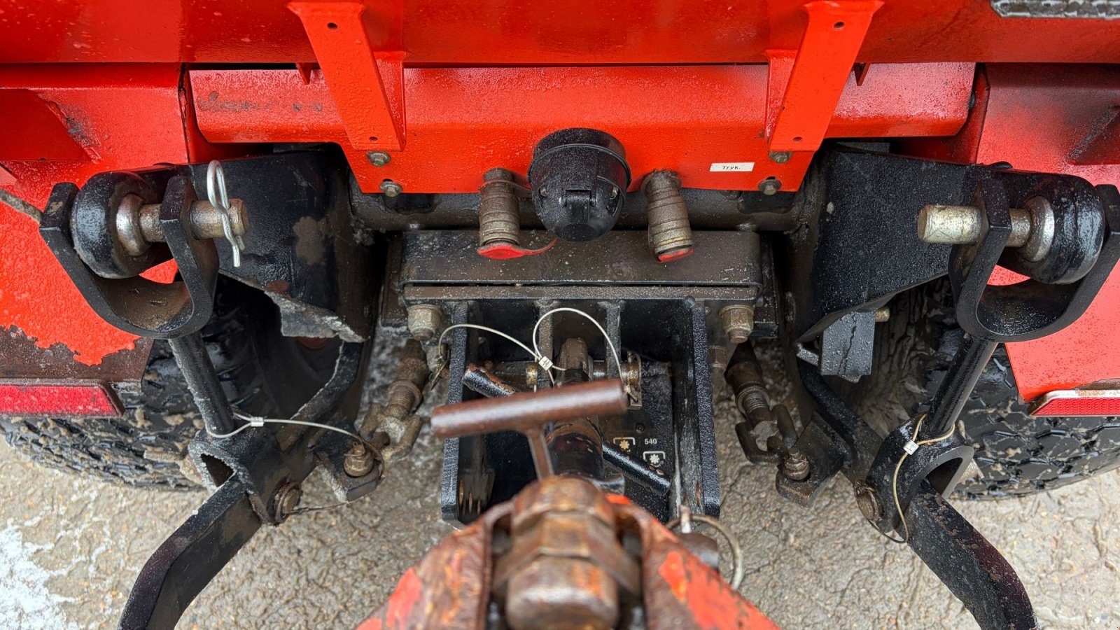 Geräteträger типа Hako Hakotrac 4500 DA M. Sneplov, kost og saltspreder, Gebrauchtmaschine в Roslev (Фотография 4)