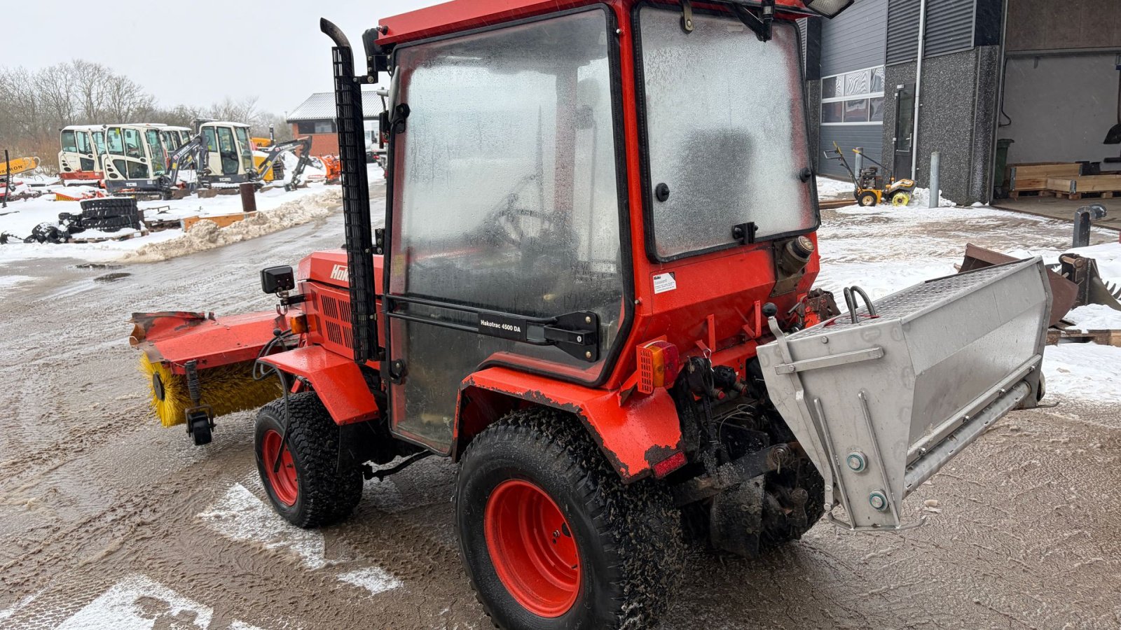 Geräteträger типа Hako Hakotrac 4500 DA M. Sneplov, kost og saltspreder, Gebrauchtmaschine в Roslev (Фотография 3)