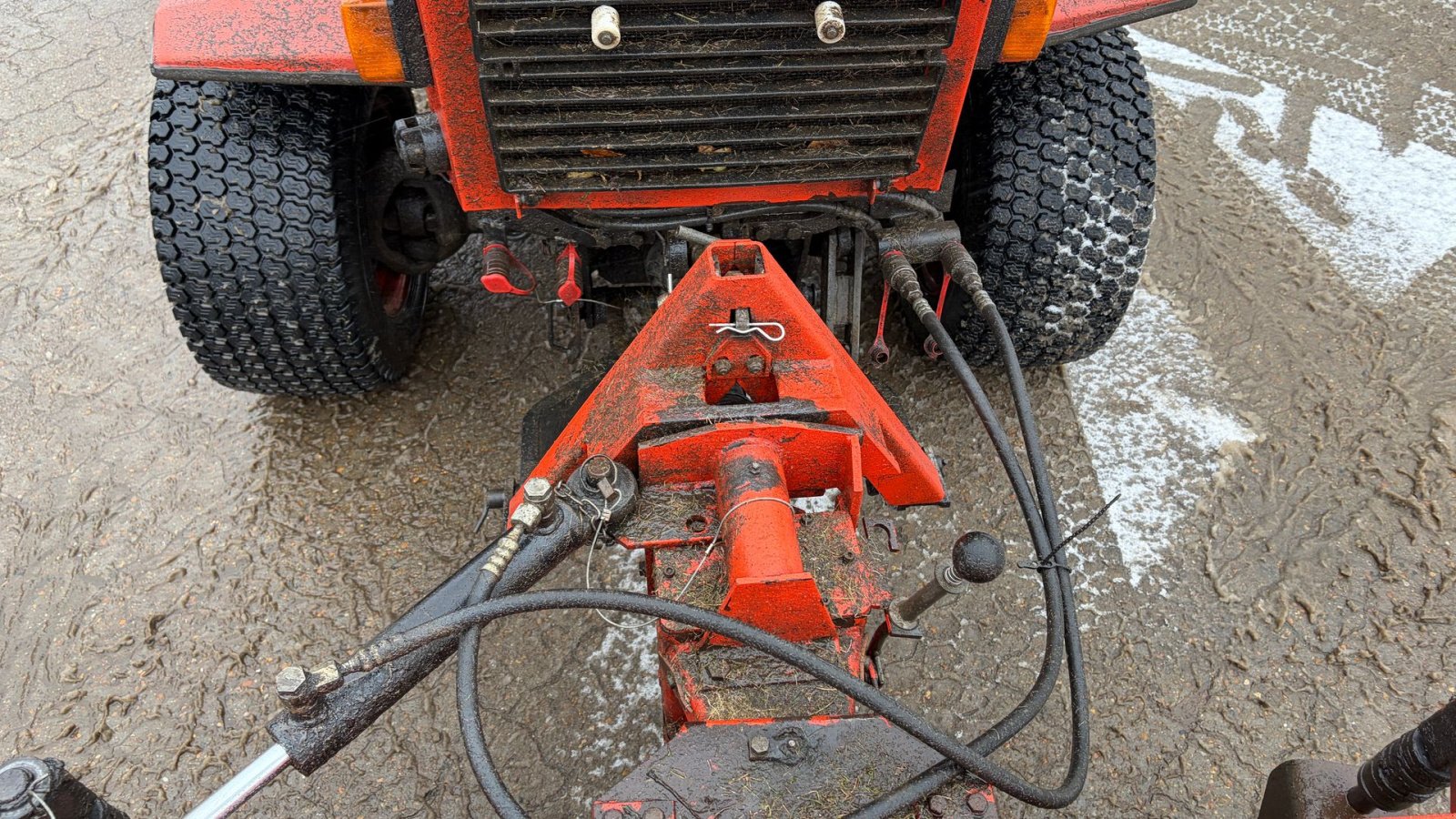 Geräteträger типа Hako Hakotrac 4500 DA M. Sneplov, kost og saltspreder, Gebrauchtmaschine в Roslev (Фотография 9)