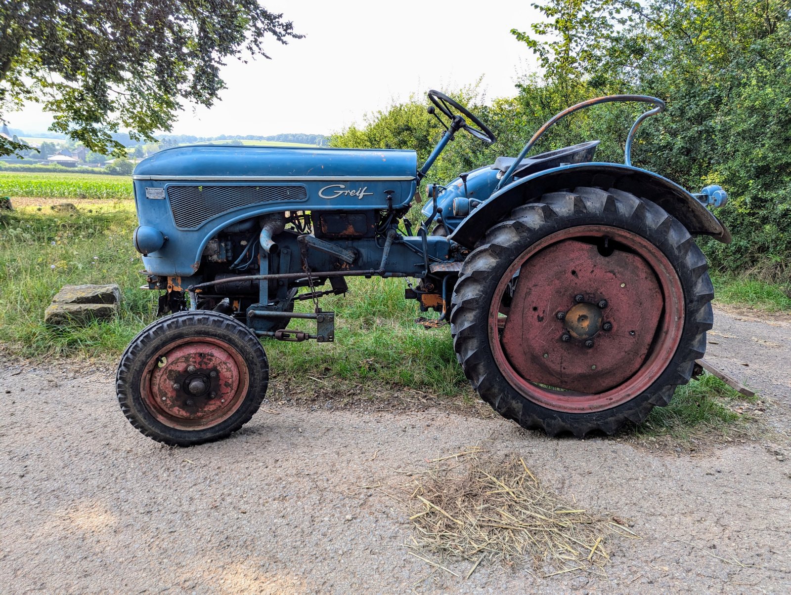 Geräteträger Türe ait Hanomag Greif C115, Gebrauchtmaschine içinde Mechernich (resim 2)