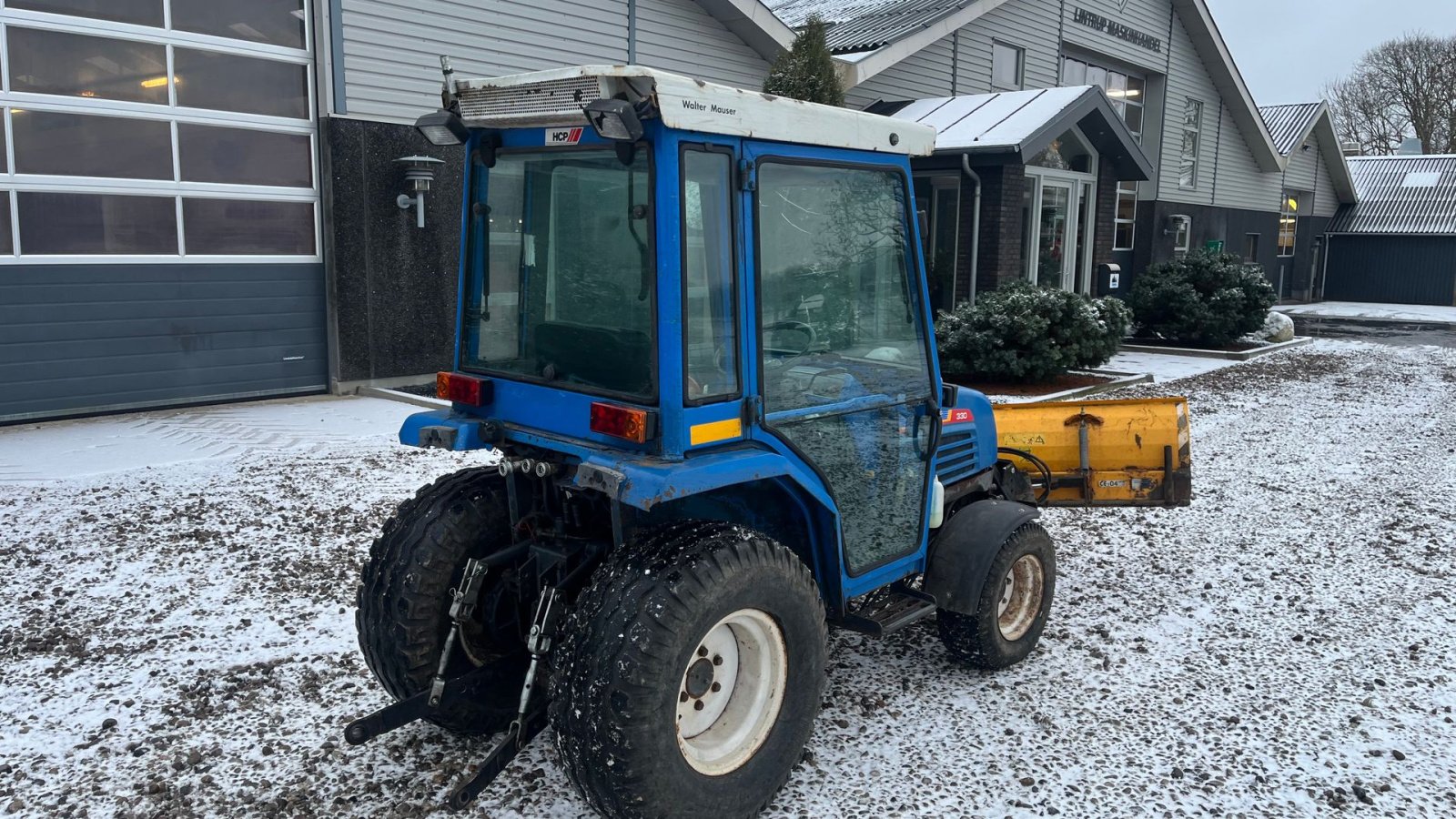 Geräteträger a típus Iseki 330 Med frontlift, front PTO, sneplov og lukket kabine, Gebrauchtmaschine ekkor: Lintrup (Kép 12)