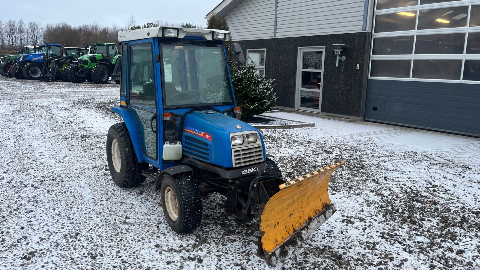 Geräteträger a típus Iseki 330 Med frontlift, front PTO, sneplov og lukket kabine, Gebrauchtmaschine ekkor: Lintrup (Kép 15)